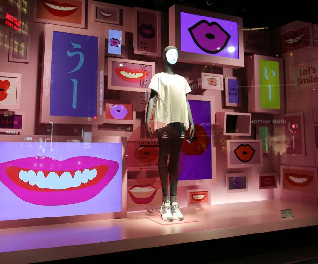 伊勢丹 ウィンドウディスプレイ 「グローバル グリーン2017 」