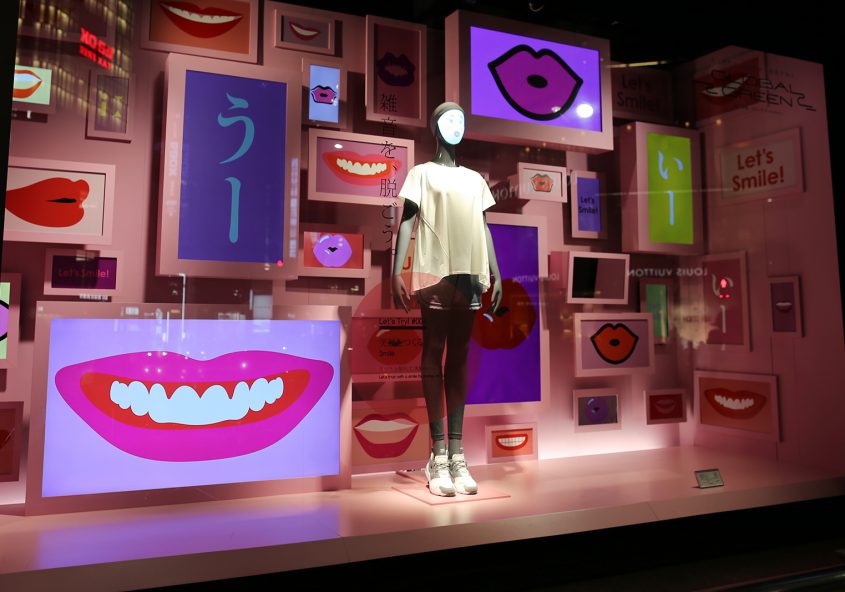 伊勢丹 ウィンドウディスプレイ 「グローバル グリーン2017 」