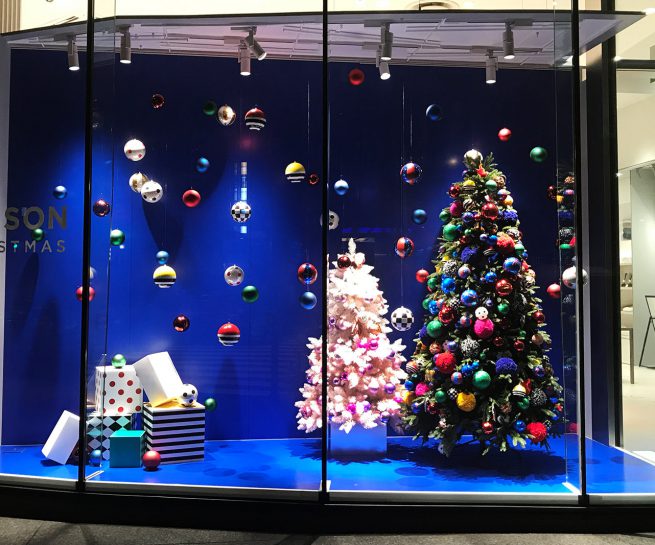 フランフラン　ウィンドウディスプレイ　「クリスマス」