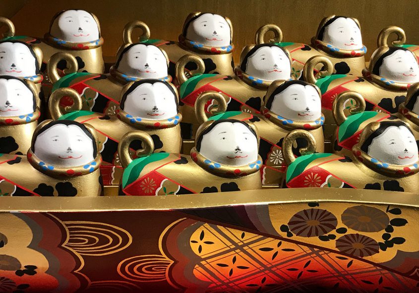 日本橋三越 ウィンドウディスプレイ 「2018新春祭」