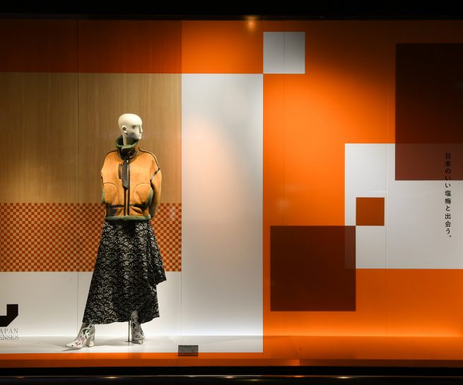 伊勢丹 ウィンドウディスプレイ 「ジャパンセンスィズ」