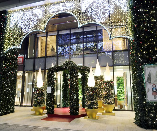 銀座三越 ディスプレイ 「2018クリスマス」