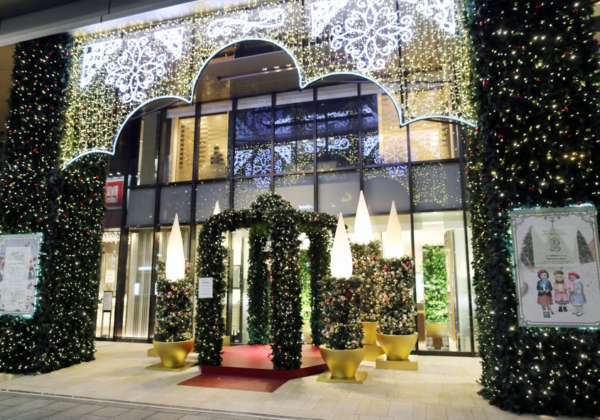 銀座三越 ディスプレイ 「2018クリスマス」