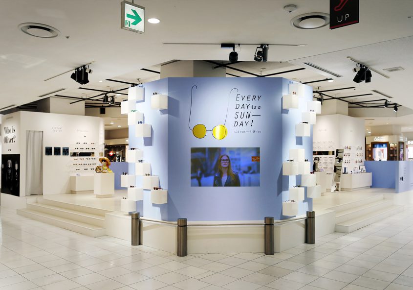 ルックスオティカ ポップアップストア 「 EVERY DAY is a SUNDAY!」