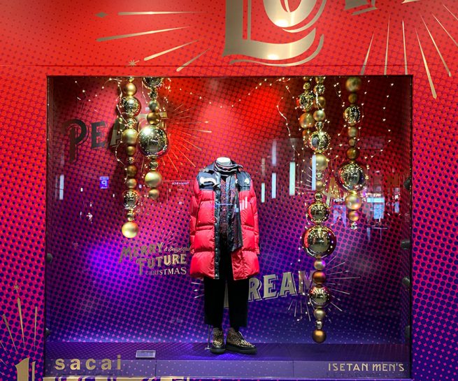 伊勢丹メンズ ディスプレイ 「クリスマス2019」
