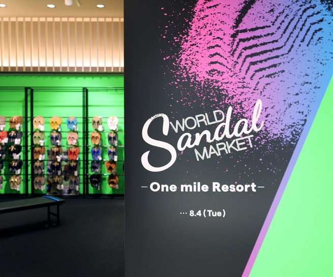 伊勢丹メンズ ポップアップストア 「World Sandal Market」