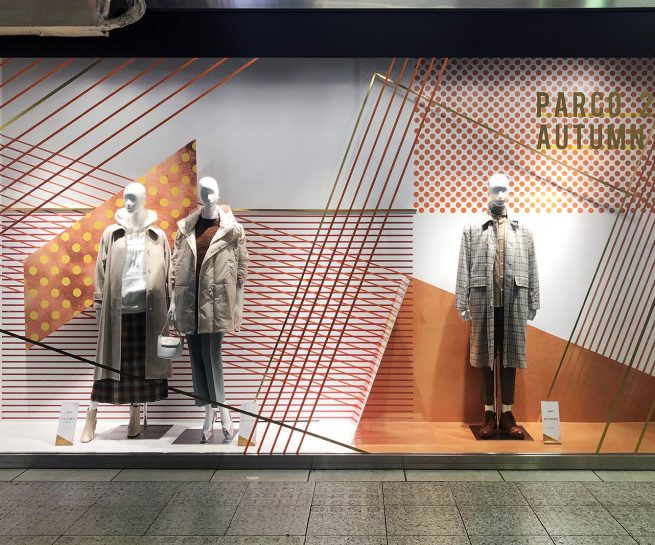 パルコ ウィンドウディスプレイ 「Parco 2020 Autumn」