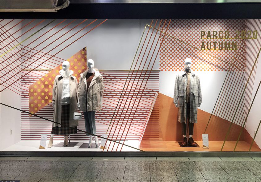 パルコ ウィンドウディスプレイ 「Parco 2020 Autumn」