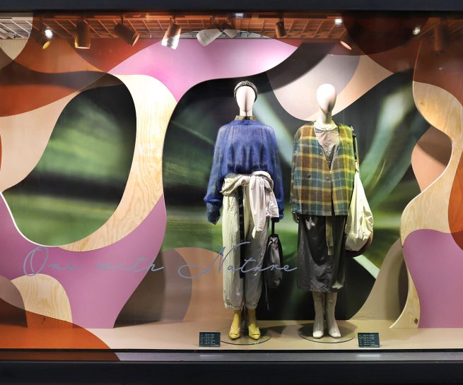 ルミネ ウィンドウディスプレイ 「One with Nature」