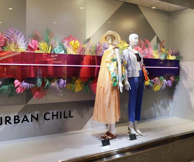 ルミネ ウィンドウディスプレイ 「Urban Chill」