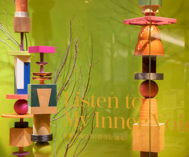 ルミネ ウィンドウディスプレイ 「Listen to My Inner Voice」