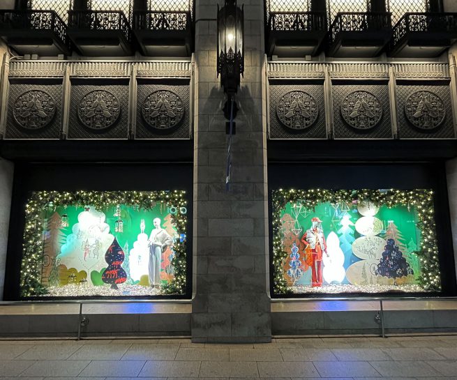 伊勢丹 ウィンドウディスプレイ 「One」