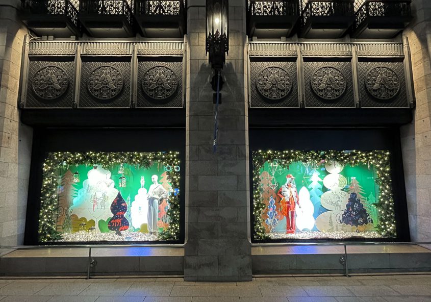 伊勢丹 ウィンドウディスプレイ 「One」