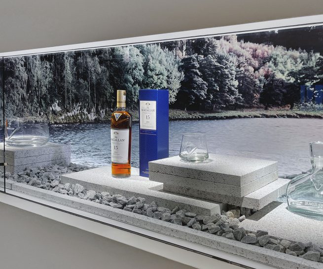 ザ・マッカラン ウィンドウディスプレイ 「Harmony Collection」