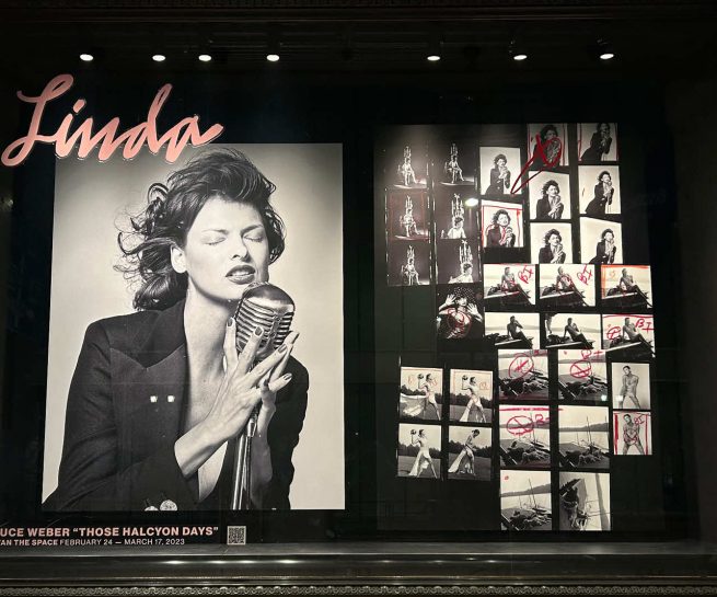 伊勢丹 ウィンドウディスプレイ「Bruce Weber “Those Halcyon Days”」