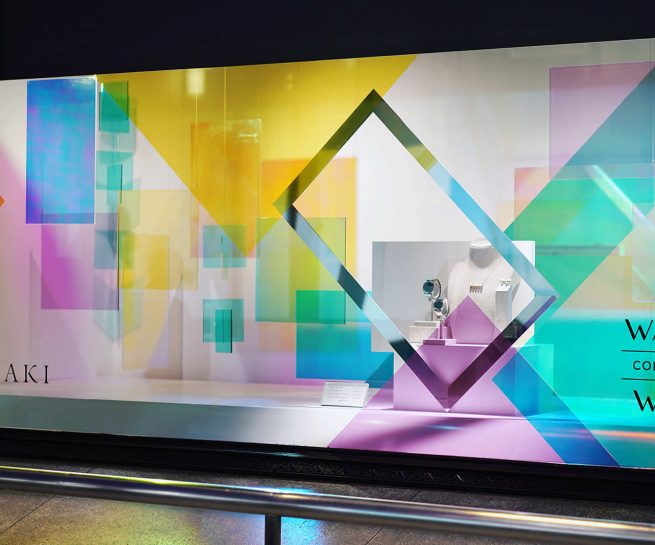 伊勢丹 ウィンドウディスプレイ 「ウォッチ コレクターズ ウィーク」