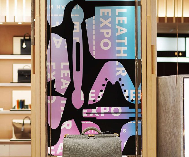 伊勢丹メンズ ディスプレイ 「ISETAN レザー博 2023」