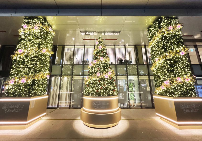 銀座三越クリスマスツリー 「Twinkle Heart Christmas」