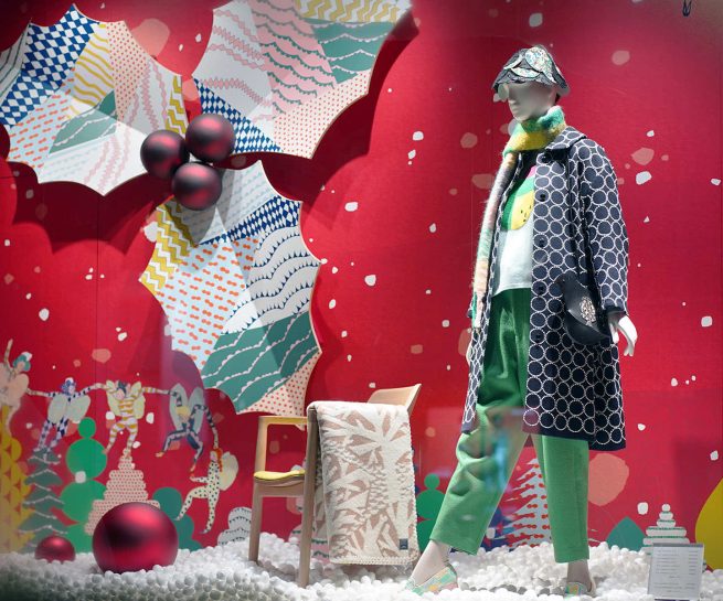 伊勢丹 ウィンドウディスプレイ 「2023 クリスマス 」