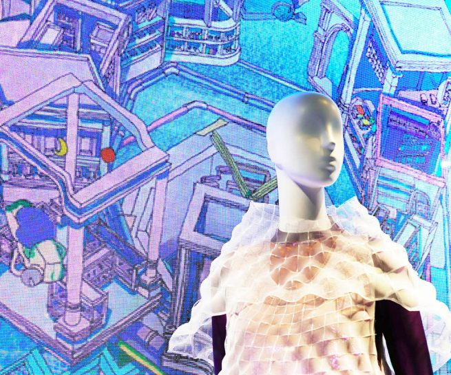 伊勢丹 ウィンドウディスプレイ「 FUTURE FASHION EXPO」