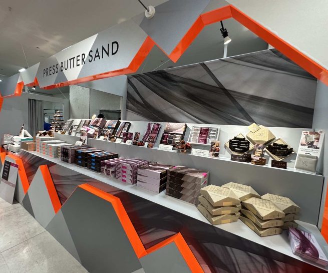 プレスバターサンド ポップアップストア