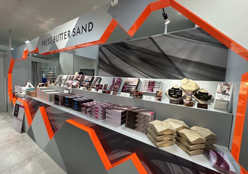 プレスバターサンド　ポップアップストア