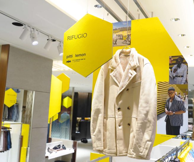 伊勢丹メンズ ディスプレイ「Pitty Immagine Uomo at Isetan Men’s」