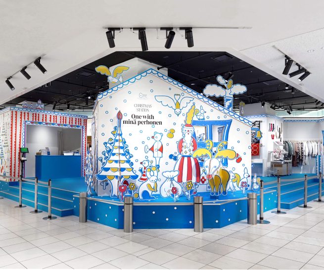 伊勢丹 ザ・ステージ「STATION One with minä perhonen」