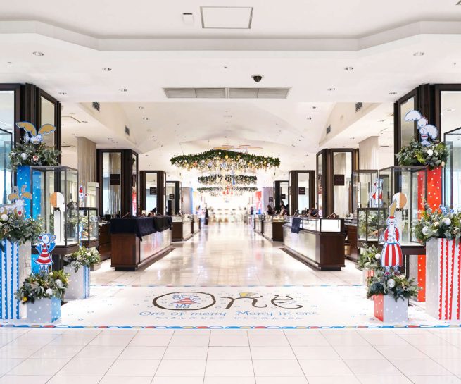 伊勢丹 ディスプレイ「2024クリスマス」