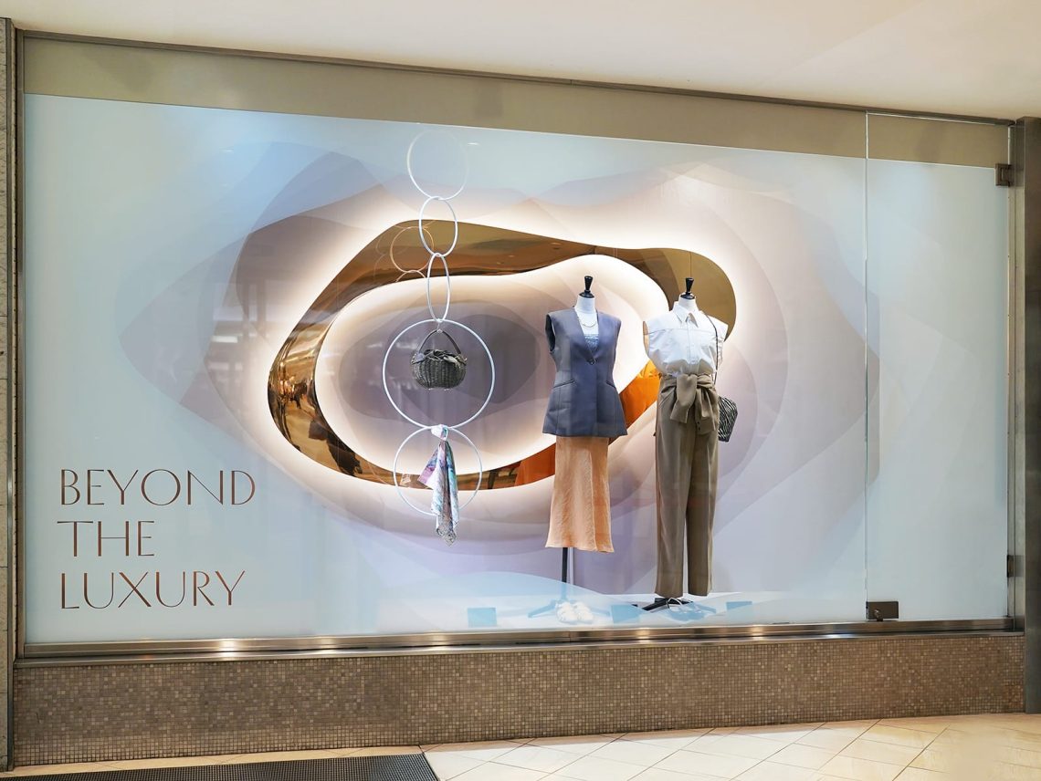 ルミネ ウィンドウディスプレイ 「BEYOND THE LUXURY」